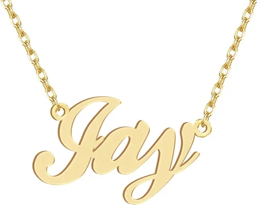Vista 240 de Personalized Custom Name Pendant Necklace Stainless Steel for Women