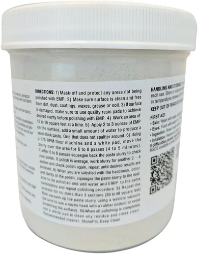 Vista 3 de Stone Pro Easy Marble Polish (EMP) - Polvo de pulido de mármol y terrazo - 1 libra