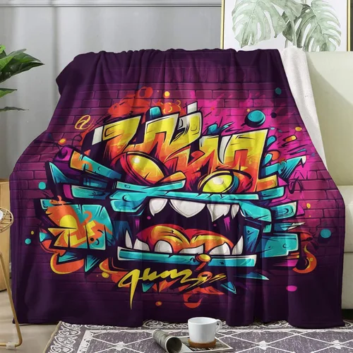Vista 15 de Highland Cow - Manta de vellón para sofá o cama, lindas mantas y mantas con dibujos animados, súper suave y acogedora manta de franela de felpa