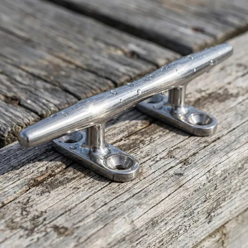 Vista 7 de MIZUGIWA Boat Cleats 316 Stainless Steel,4 inch 5 inch 6 inch 8 inch Marine Dock Cleat Open Base with Fasteners for Boat