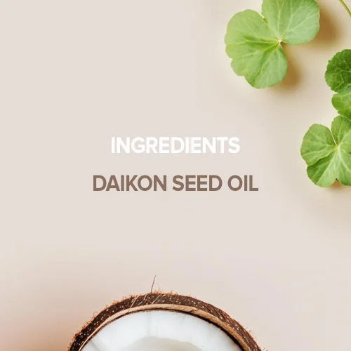 Vista 4 de Hairprint Daikon Aceite de semillas, hidratante y acondicionador ligero, nutre y suaviza el cabello y la piel, rico en ácidos grasos esenciales