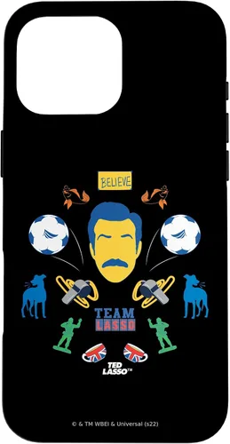 Vista 19 de Funda para iPhone 13 Pro Max Ted Lasso Icon Collage