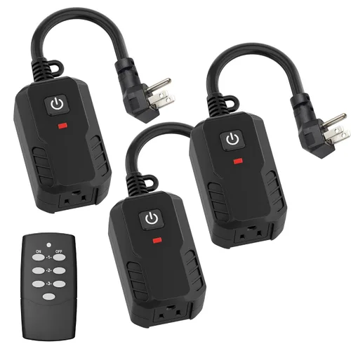 Vista 8 de BN-Link Interruptor de luz inalámbrico con control remoto para interiores