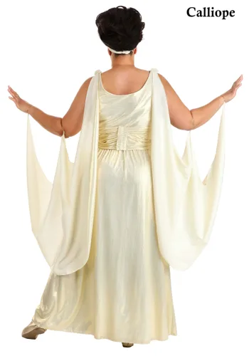 Vista 15 de Disfraz de Muses de Hércules Disney para Mujer Talla Plus Multicolor
