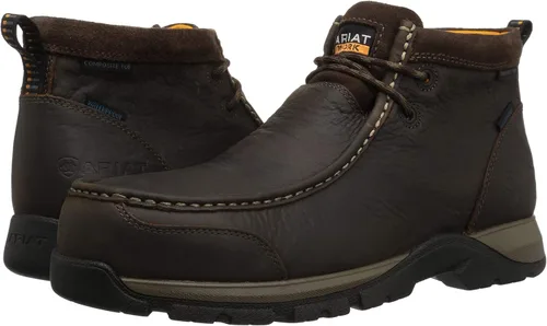 Vista 4 de Ariat Work Edge LTE Moc botas de puntera compuesta Western para hombre