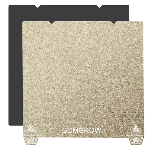 Vista 2 de Comgrow Ender 3 V3 SE PEI Spring Steel 9.252x9.252 in y 6pcs Ender 3 V3 SE Boquilla Kit con 2pcs Ender 3 V3 SE Bloque Calentador Bloque Cubierta