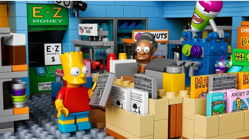 Vista 5 de Kit del supermercado de Los Simpsons de LEGO 71016