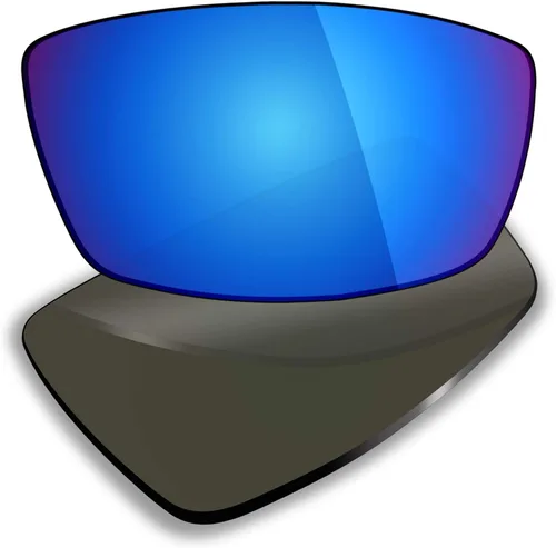 Vista 4 de mryok 4pares polarizadas lentes de repuesto para Oakley Canteen 2006anteojos de sol, Stealth negrorojo fuegoazul hieloverde esmeralda
