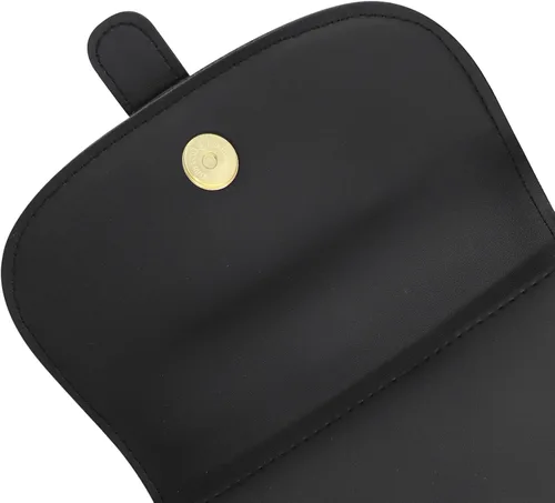 Vista 9 de Bolsos cruzados para mujer, monedero pequeño, estilo vintage, bohemio, bolso de hombro de piel sintética, bolso casual de viaje, Negro 1#