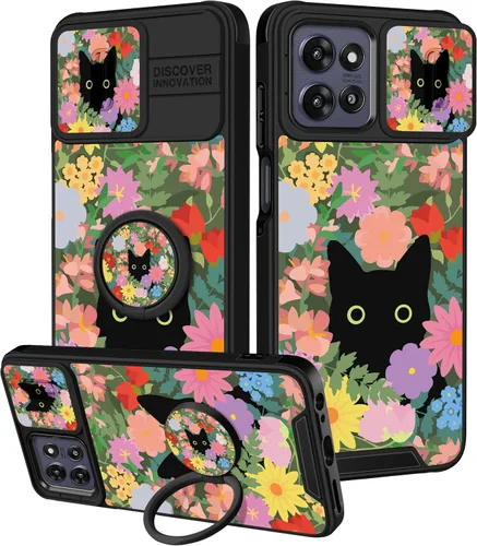 Vista 24 de Funermei Funda para Moto G Stylus 5G 2022, funda para teléfono con diseño de calavera de esqueleto para mujeres y niñas, diseño gótico, Como