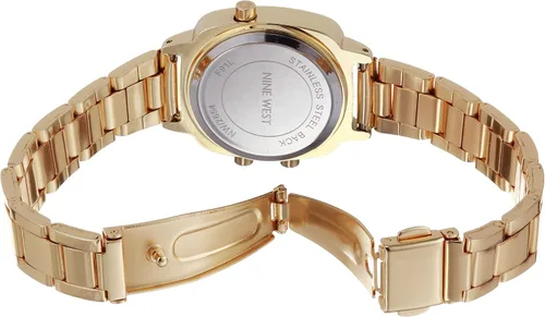 Vista 3 de Nine West Reloj de vestir de cuarzo para mujer con correa de metal