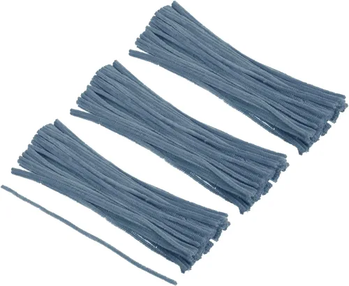 Vista 17 de PATIKIL Limpiapipas de 12 pulgadas, paquete de 300 tallos de felpilla flexibles para bricolaje, manualidades, decoración de fiestas, manualidades