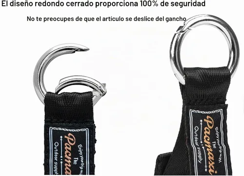 Vista 3 de PACMAXI Paquete de 2 ganchos para cochecito, clips organizadores