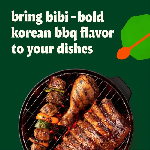 Vista 5 de BIBIGO salsa barbacoa coreana, frasco de 16.9 onzas.