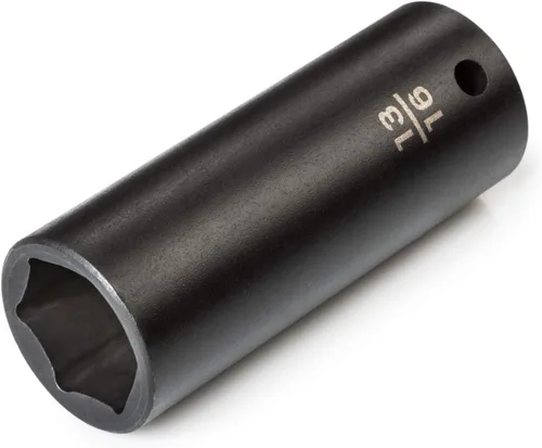 Vista 13 de TEKTON SID23025 Dado de impacto profundo de 6 puntos de 1 pulgada impulsor de 1/2 pulgada