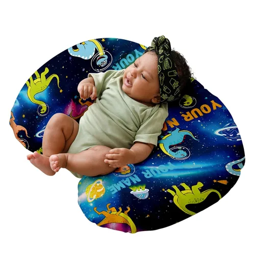 Vista 11 de Dyoart Funda de almohada de lactancia para bebé, regalos personalizados, suave, se adapta a niños y niñas, personalizada, transpirable, soporte