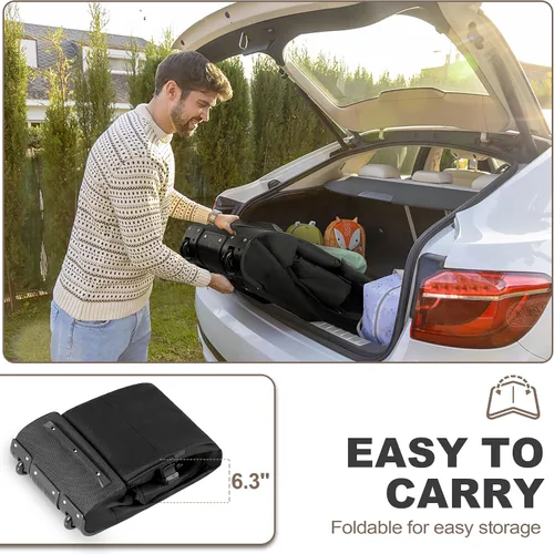 Vista 5 de Himal Outdoors Bolsa de Viaje de Golf - Poliéster Oxford 600D de Servicio Pesado Resistente al Desgaste, Excelente Cremallera, Tamaño Universal