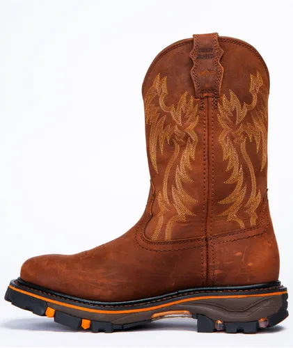 Vista 4 de Cody James Hombres 11" Decimator Impermeable Vaquero Botas de Trabajo Punta Suave - DBP-0-A