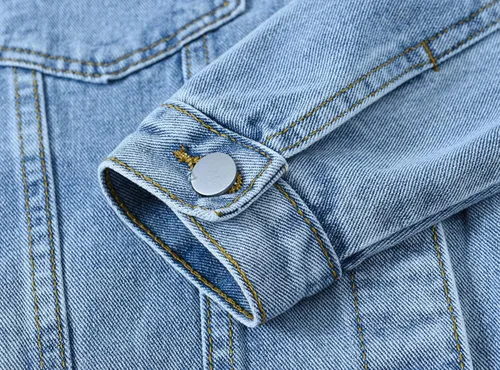 Vista 4 de loveimgs Chaqueta clásica de mujer con botones y botones para mujer