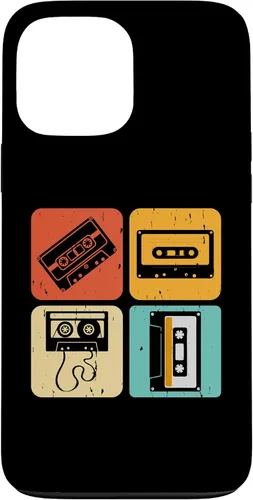 Vista 24 de Cassette Tape Music 70s 80s 90s Retro Playlist Case for iPhone 17