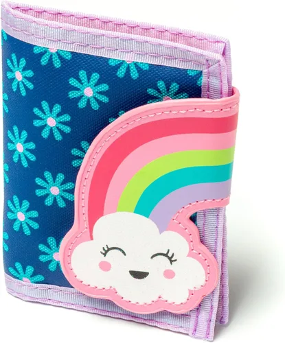 Vista 20 de Stephen Joseph, Billetera unisex para niños y niñas con diseños de apliques, cartera serigrafiada con bolsillo para monedas con cremallera, avión