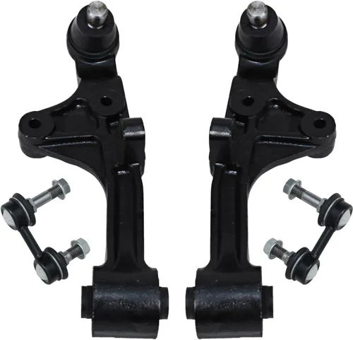 Vista 166 de Detroit Axle - 4 piezas de brazos de control traseros para Ford C-Max, Focus, Mazda 3 5, Volvo C30, C70, S40, V50, 4 brazos de control superiores e