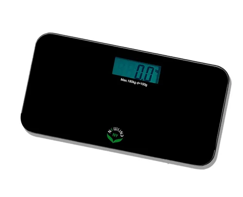 Vista 7 de NewlineNY - Mini báscula de baño negra + estuche de viaje SBB-0718MBK+101BG