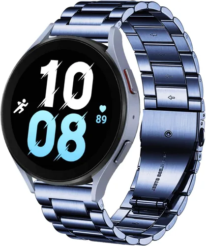Vista 8 de DEALELE - Correas compatibles con Samsung Galaxy Watch 7 / FE / 6/6 Classic / 5/5 Pro / 4/4 Classic/Galaxy 3 de 41 mm, correa de repuesto de metal