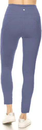 Vista 3 de Leggings Depot - Leggings de cintura alta 78. Pantalones de yoga deportivos con bolsillos laterales