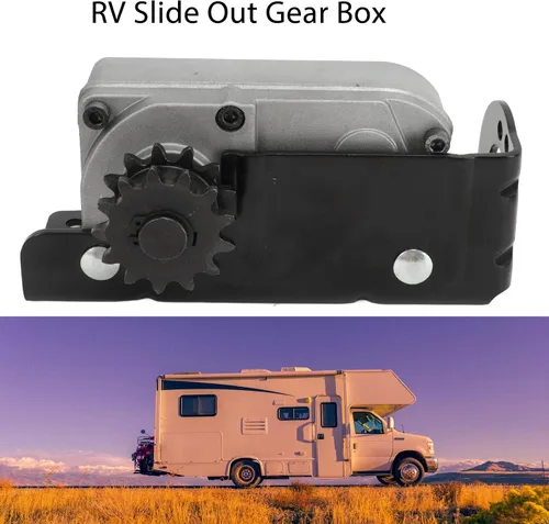 Vista 3 de Caja de cambios para deslizante, piñón de 13 dientes RV caja de engranajes deslizante para R25076 R25076 1, repuesto de caja de cambios deslizante