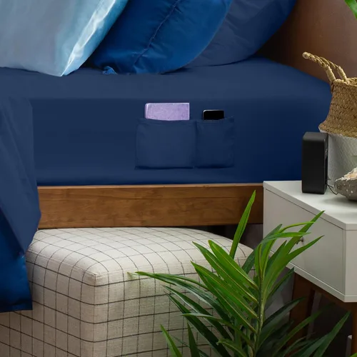 Vista 7 de Bare Home Sábana bajera ajustable individual – Doble bolsillo – Microfibra 1800 Premium – Ultra suave sin arrugas – Bolsillo profundo