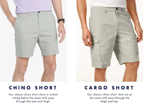 Vista 3 de Tommy Hilfiger Men's 6 Pocket Stretch Cotton Cargo Shorts