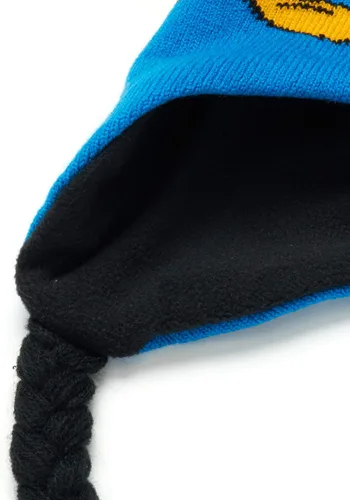 Vista 4 de Disney Conjunto de sombrero de invierno de Mickey Mouse y 2 pares de guantes o guantes edad 2-7