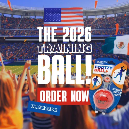Vista 9 de Blue Orange FootzyBall - Pelota retráctil de estilo libre, para niños o adultos, juego activo de interior y exterior para todas las estaciones