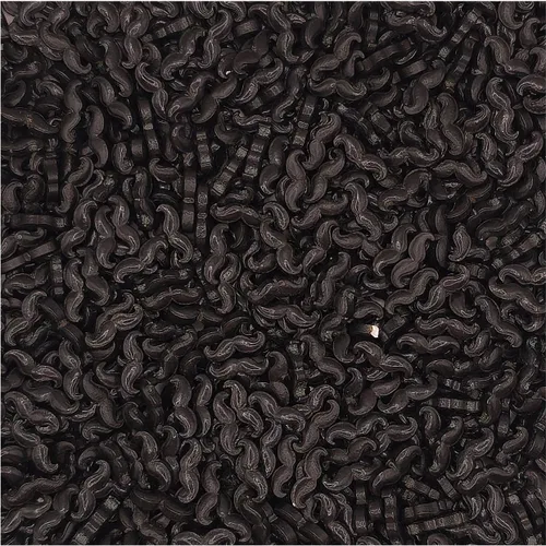 Vista 27 de NCS Gránulos comestibles de caramelo en forma de bigote jumbo – Decoración de cupcakes, pasteles y galletas, 7 onzas
