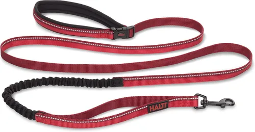 Vista 6 de HALTI Active Strap - Correa elástica para perro, galardonada correa elástica para perro, absorbe los golpes, cinturón acolchado de neopreno todo