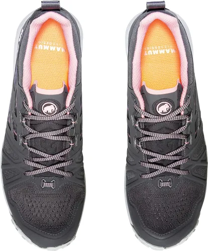 Vista 4 de Mammut Saentis Low GTX - Zapatillas de senderismo para hombre Asfalto Polvo Oscuro Rosa