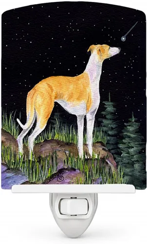 Vista 49 de Tesoros de la Caroline Noche estrellada Chihuahua Luz, 6" x 4," Multicolor Chihuahua 08