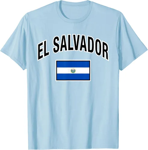 Vista 55 de Camiseta salvadoreña Orgullosa Bandera de El Salvador, Negro