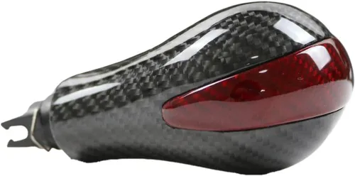 Vista 5 de beler Pomo de palanca de cambios negro y rojo para Infiniti G25 G35 G37 FX35 FX37 QX50 QX56 Nissan Skyline