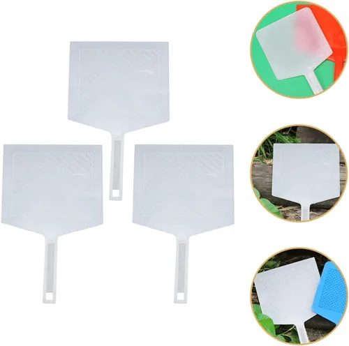 Vista 7 de DOITOOL Herramientas de hormigón Herramientas de azulejos, 2 piezas, paleta de acabado de plástico, paleta de enlucido de hormigón, raspador