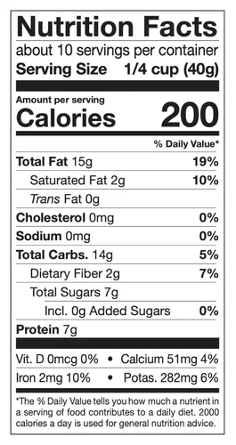 Vista 11 de Power Up Protein Packed Trail Mix Gourmet Nut - Mezcla de frutos secos sin OMG, vegana, sin gluten, apta para dietas cetogénicas y paleo, sin