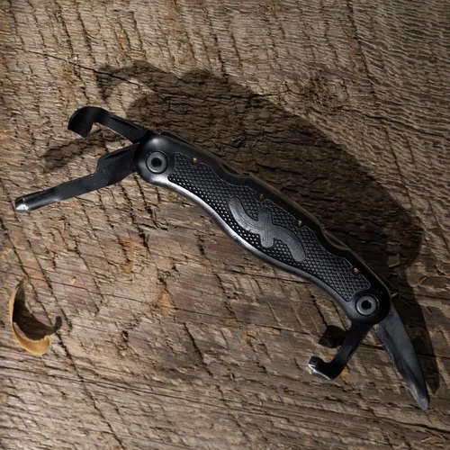 Vista 2 de Flexcut Pocket Jack para tallar 2.0, navaja estilo cuchillo de tallar de madera ligera con 4 cuchillas, fabricada en EE. UU. JKN289
