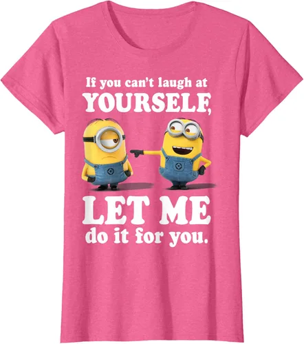 Vista 68 de Camiseta gráfica de Minions de Mi villano favorito: Ríete de ti mismo Negro