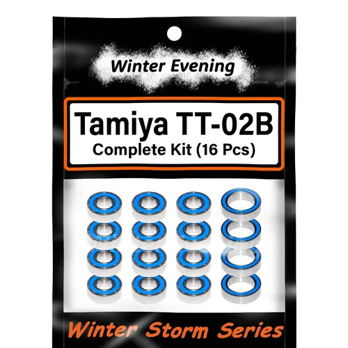 Vista 2 de para Tamiya TT-02B - Kit de rodamientos de plasma Edge II, Neo Scorcher y Dual Ridge (16)