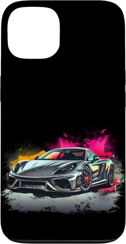 Vista 7 de Funda gráfica para iPhone 16 Supercar Exotic Sports Car Concept Car Poster