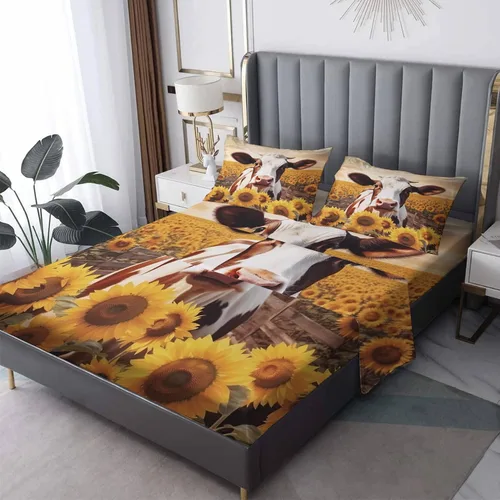 Vista 11 de Juego de sábanas tamaño Queen – Sábanas aztecas, sábanas y fundas de almohada de nativos americanos, microfibra suave, bolsillo profundo y sin