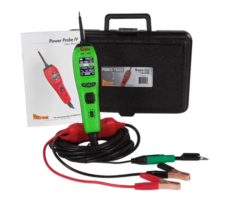 Vista 8 de Power Probe IV - [Herramienta de prueba de diagnóstico automotriz, medidor de voltios digital, resistencia de corriente CA/CC, probador de circuito]