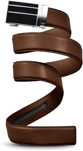 Vista 17 de Mission Belt Cinturón de trinquete de cuero para hombre, colección 3Bar