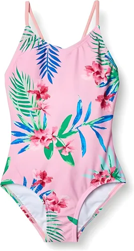 Vista 37 de Kanu Surf Bañador deportivo de una pieza Daisy Beach para niñas Aloha Negro